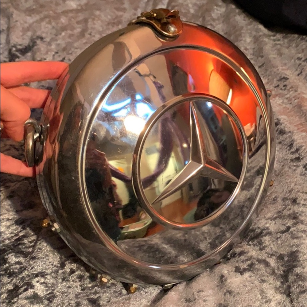 Mercedes Benz Hub Cap Purse